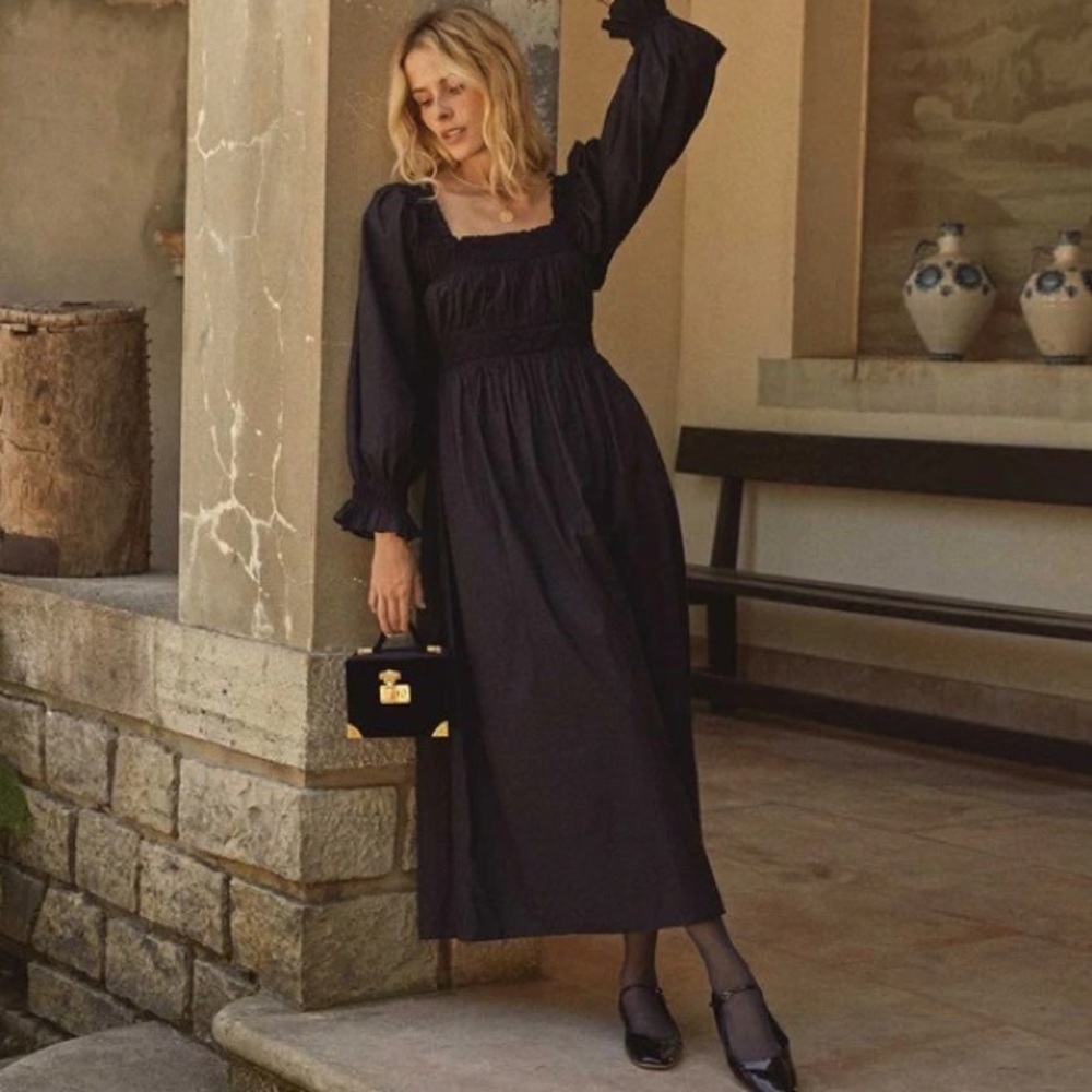 Doen Catrinette dress in black